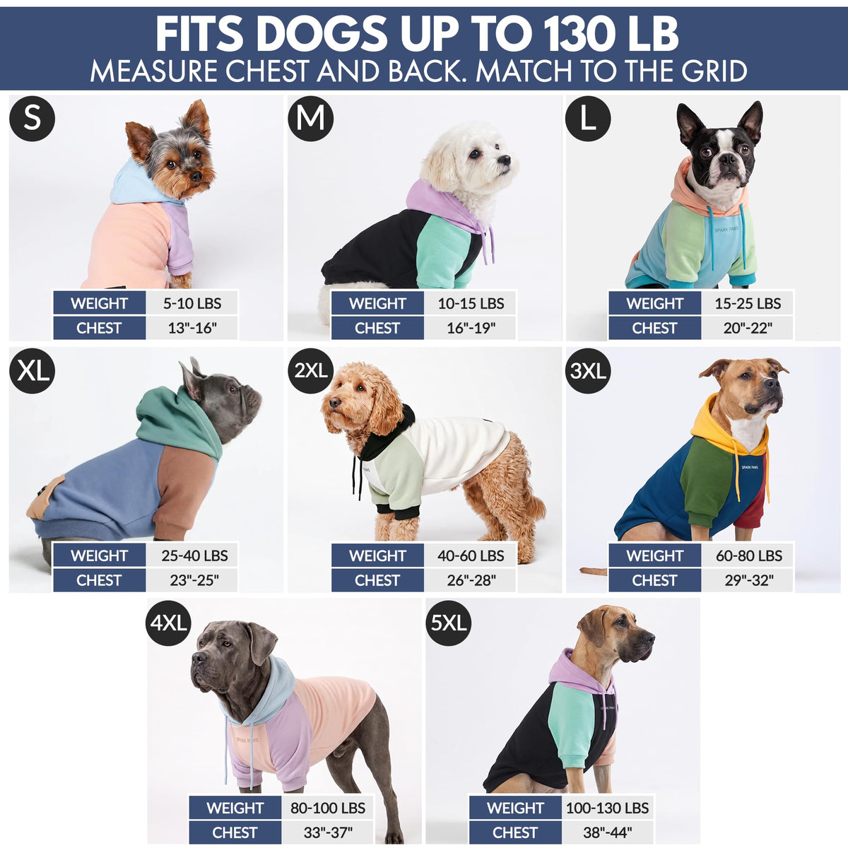 Dog Hoodie Buttery (90s Retro Sky Dye / Large)