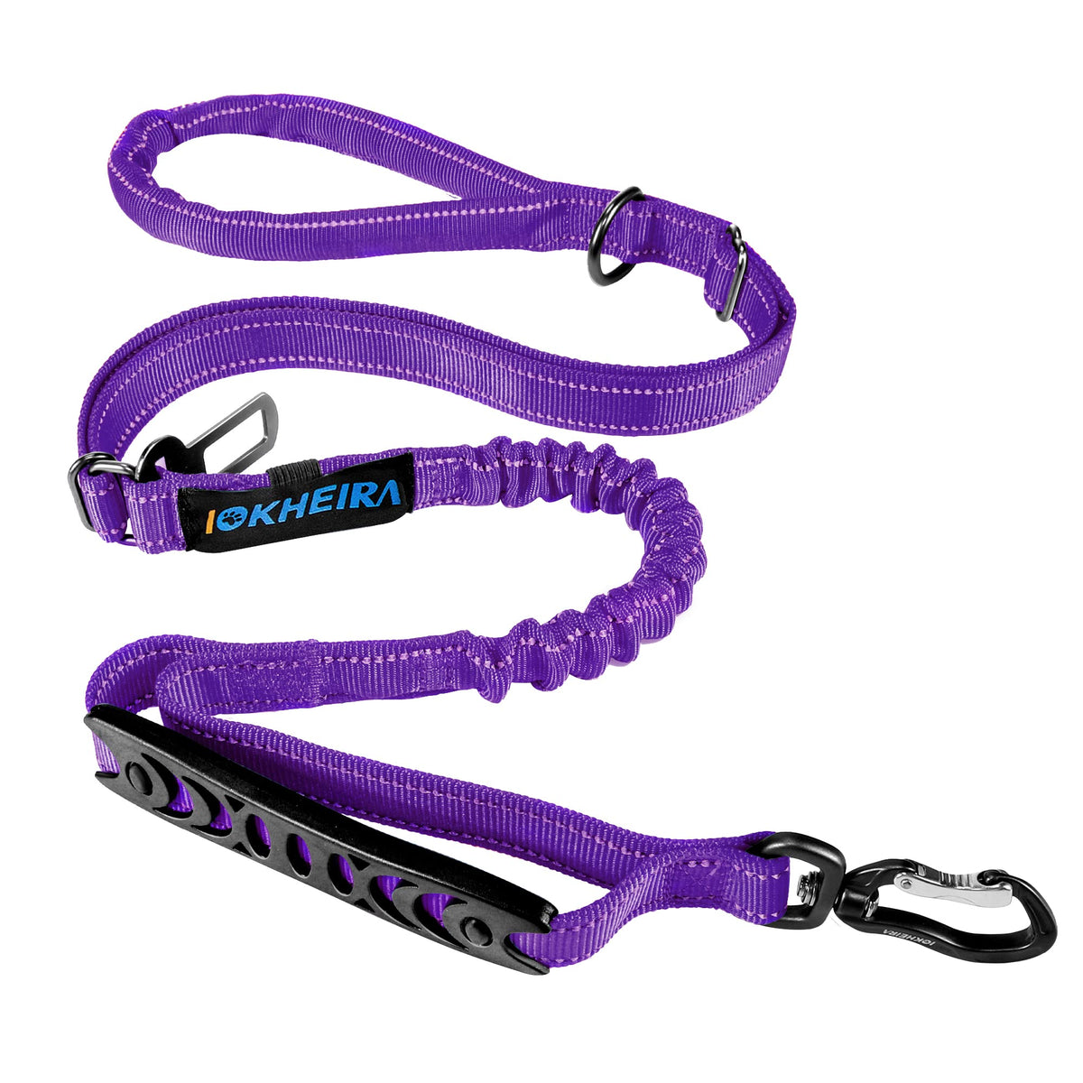 Multifunctional Dog Leash for Large and Medium Dogs (Purple)