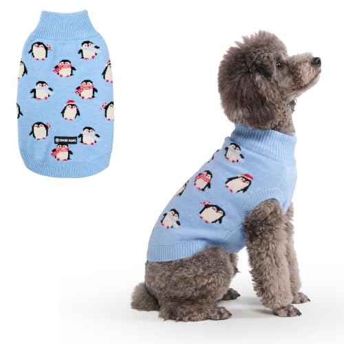 Knit Dog Sweater (Penguins / XX-Large)