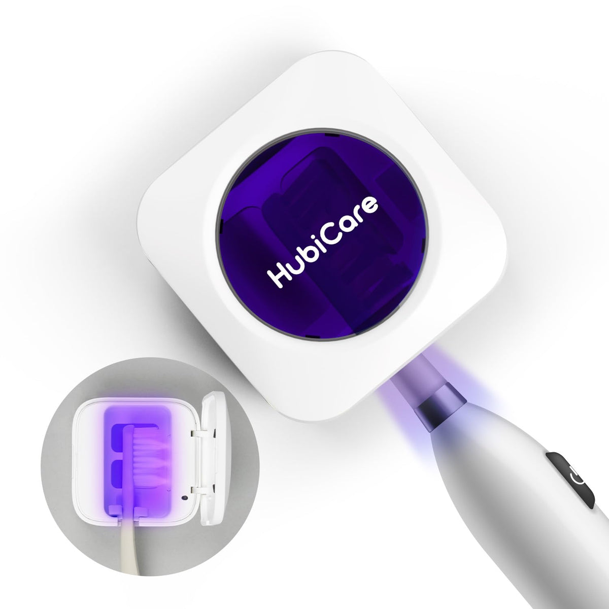 HubiCare Toothbrush Case (White)