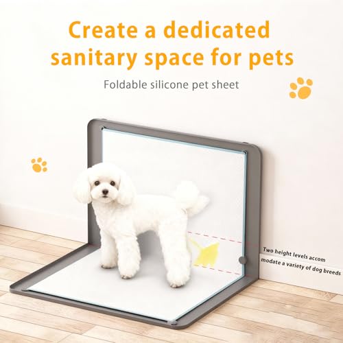 Dog Pee Pad Holder (Black / 35x25in)