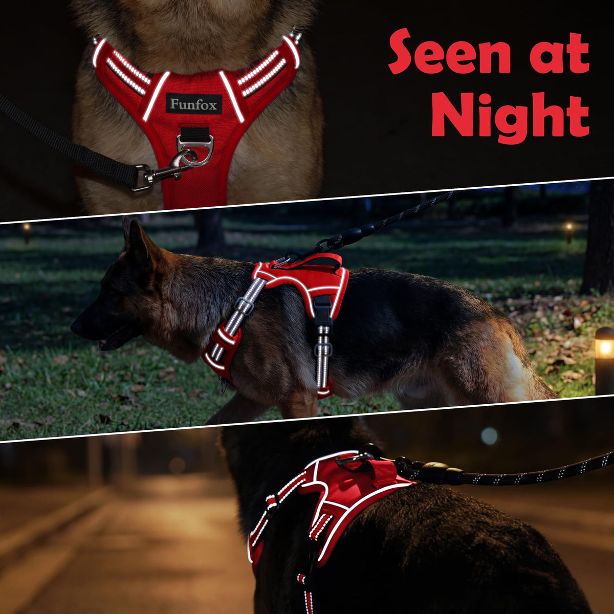Dog Harness Small Sized Dog (Red / Small)