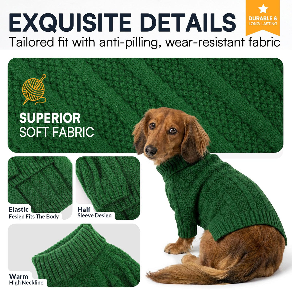 XL Dog Sweater (X-Large / Green)