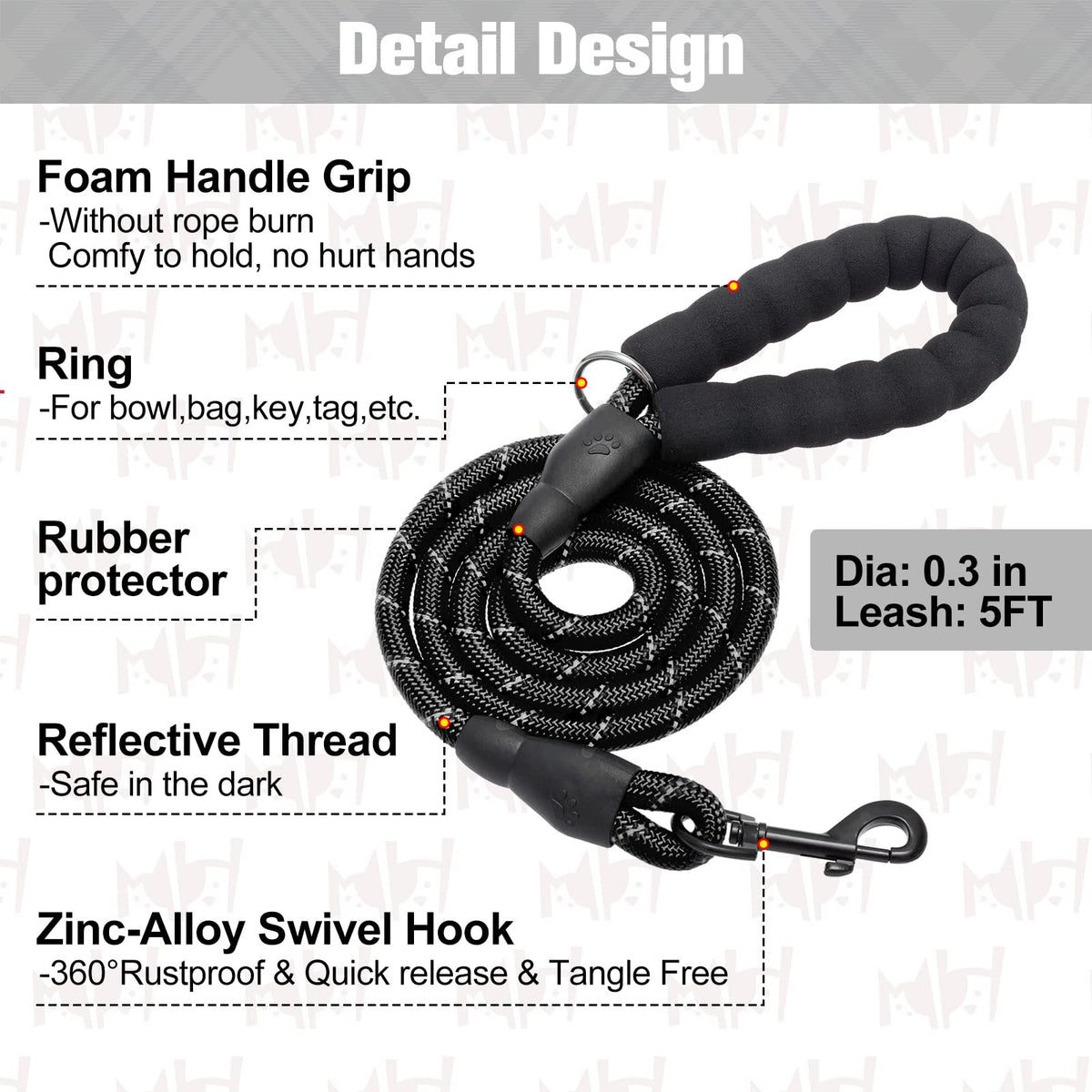 Small Dog Harness and Leash Set (XSmall(Chest Girth 13" - 14.5") / Grey)