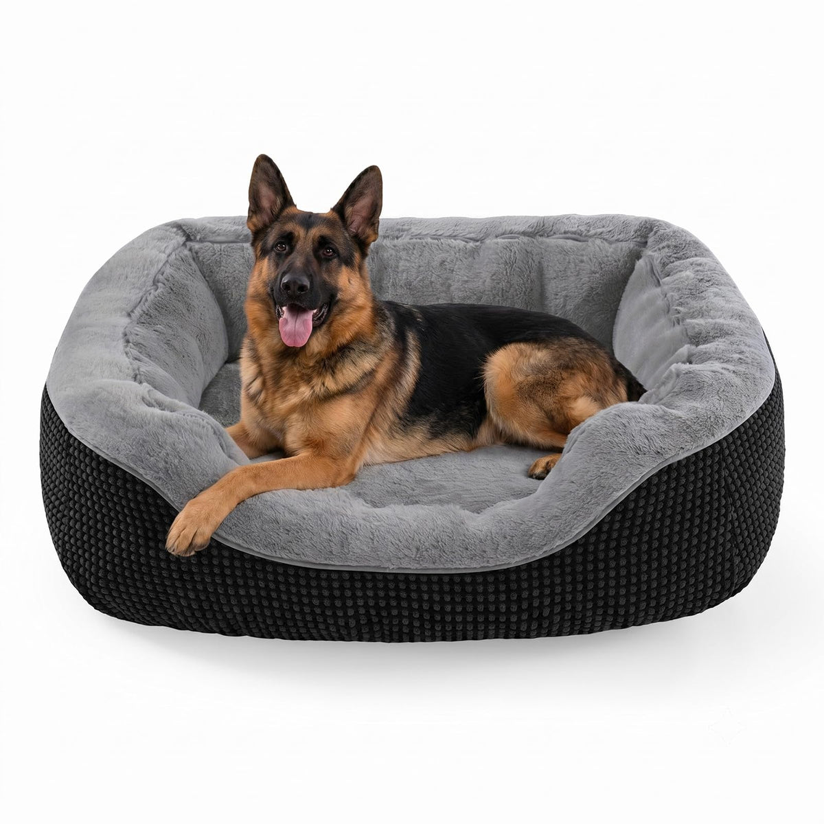 XL Dog Beds Large Sized Dog (XL (42"x30"x8") / Black)