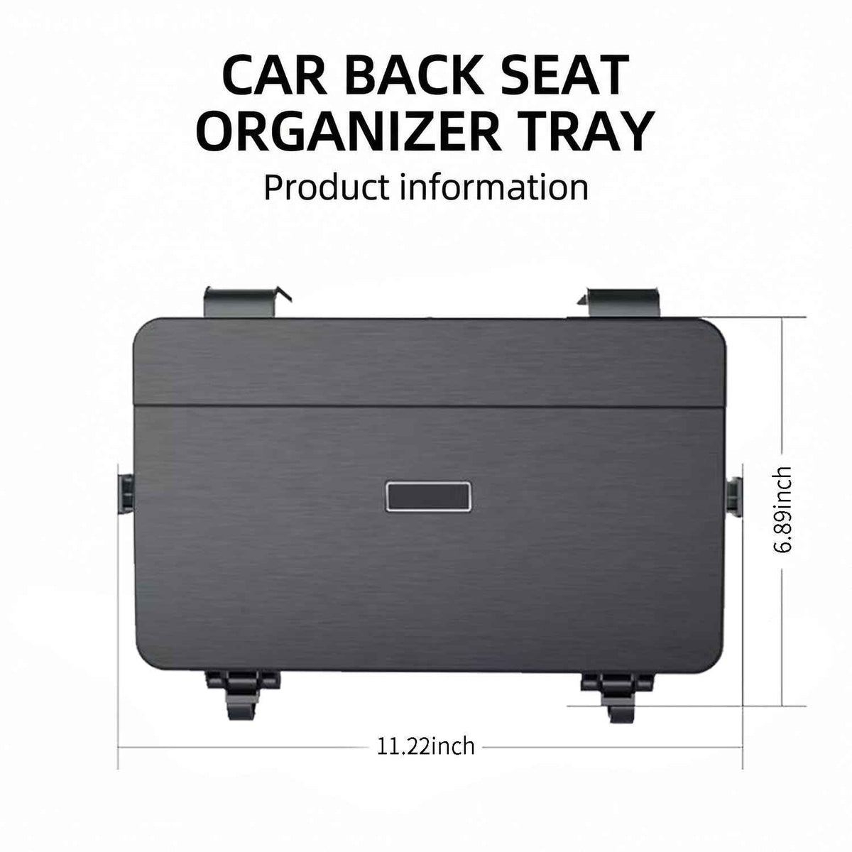 Car Back Seat Tray Table (Folding Storage Box)