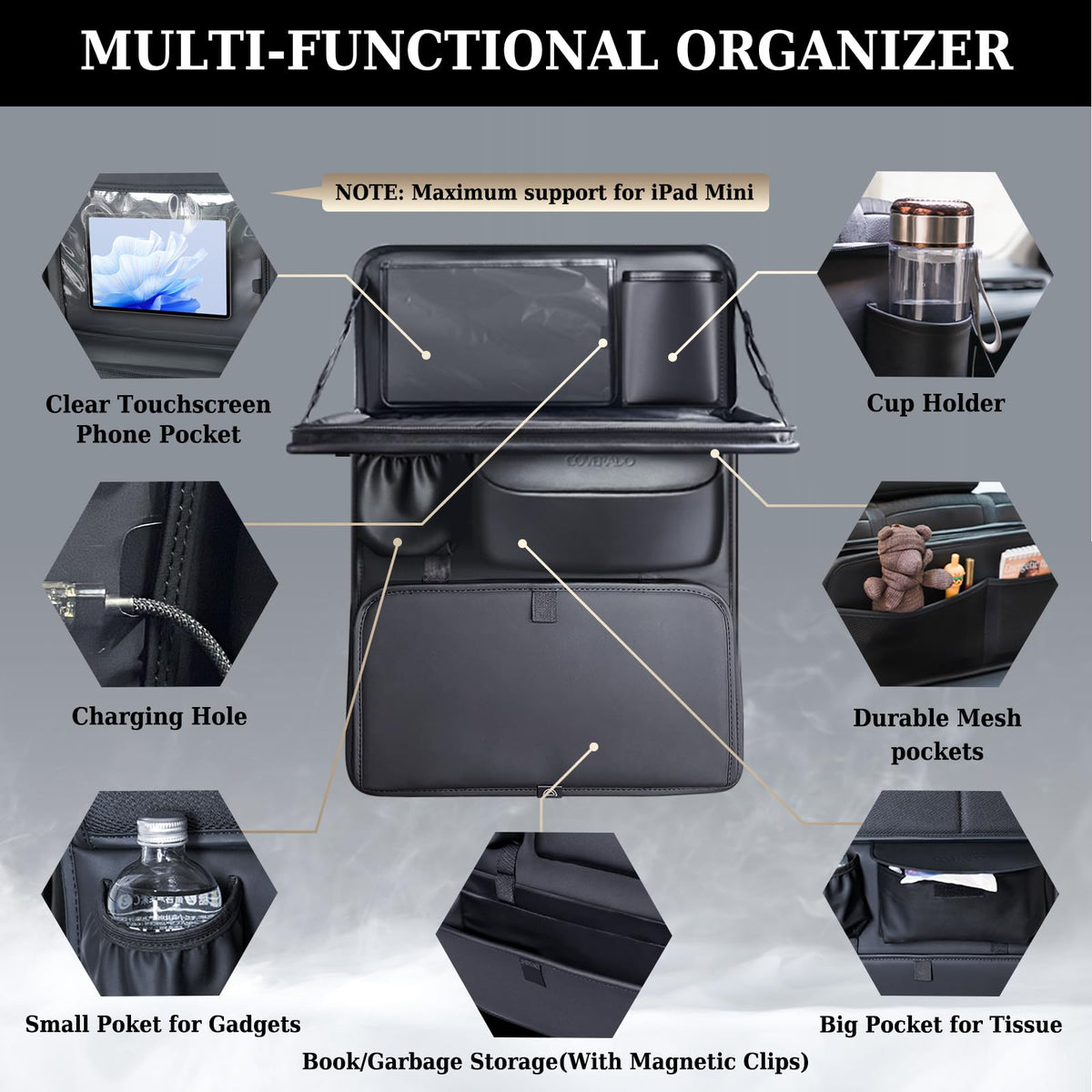 Backseat Car Organizer (1 Pack-Original)