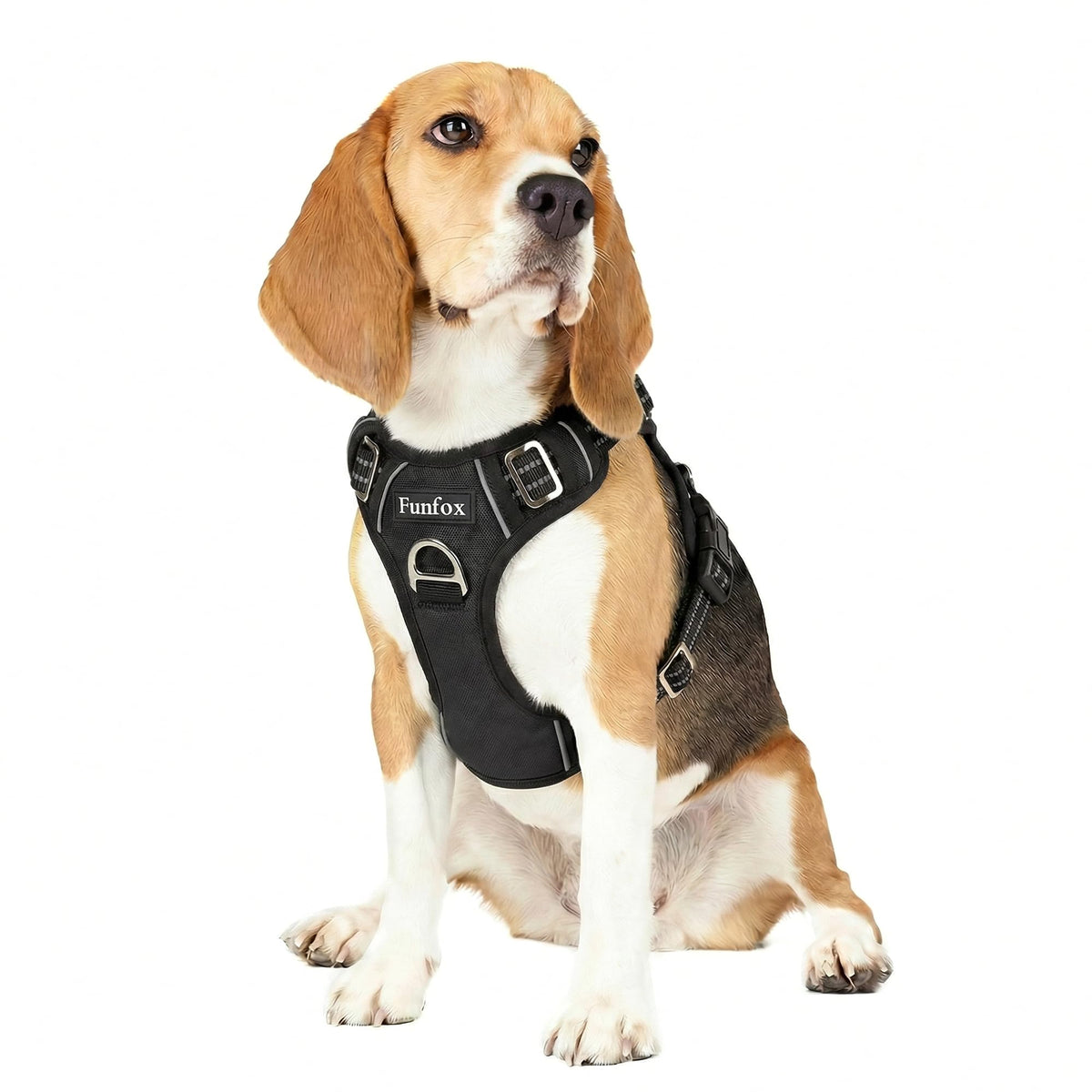 Dog Harness Medium Sized Dog (Black / Medium)