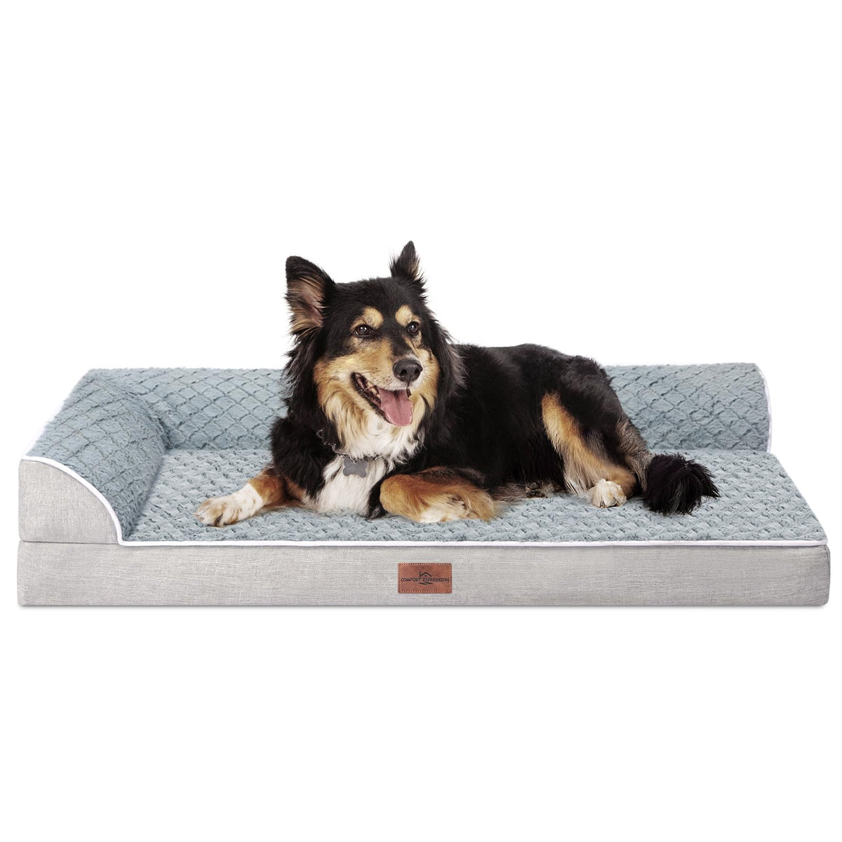 Orthopedic Dog Bed for Large Dogs (36"L x 27"W x 7.5"Th / Grey)