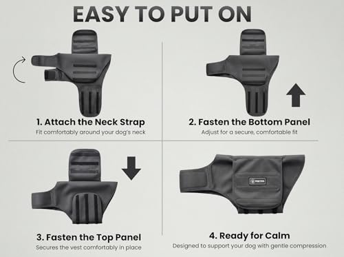 Dog Anxiety Vest for Large Dogs (Large)