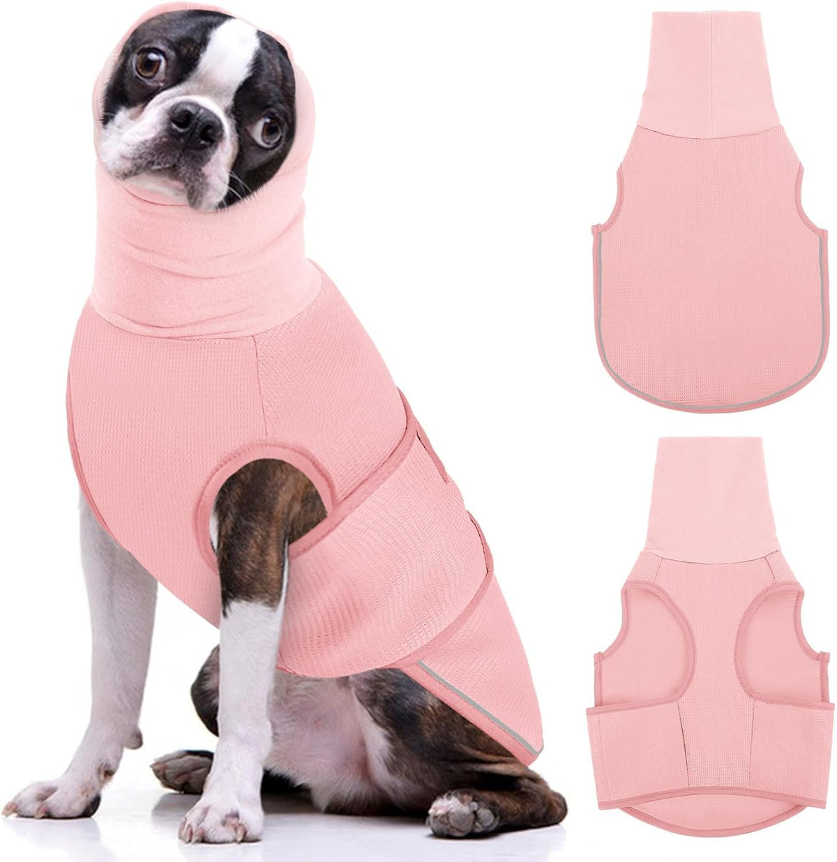 Dog Anxiety Vest (Pink / X-Small)