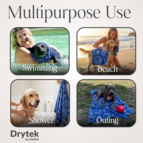 Drytek Dog Towel (Blue)