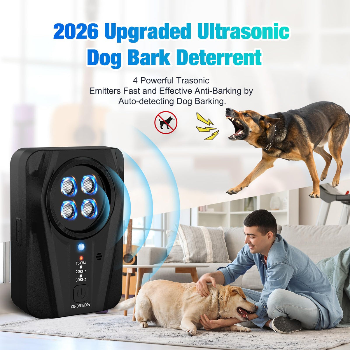 Dog Bark Deterrent Devices (FX4T / Black)