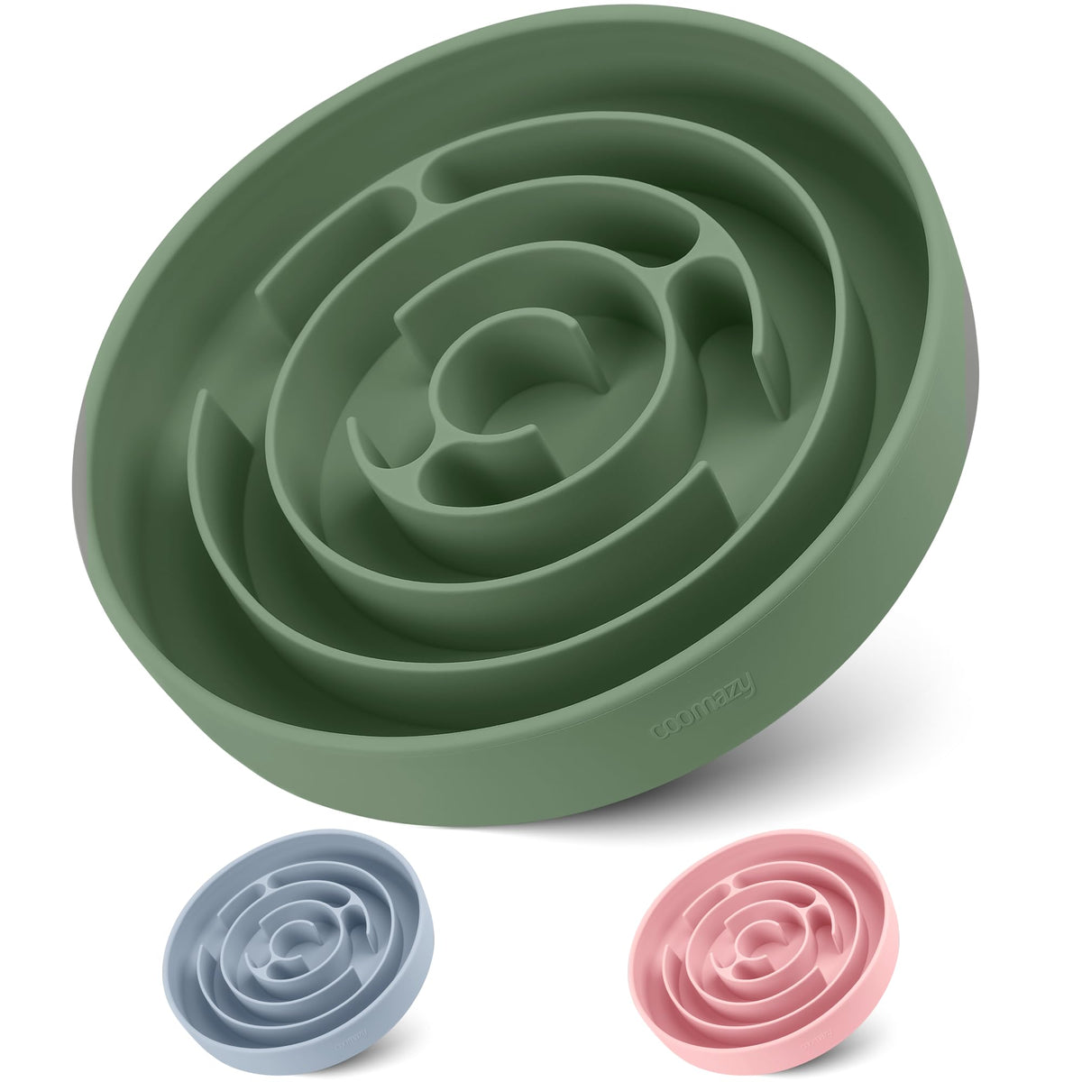 Extra Large Slow Feeder Bowl (Avocado Green / XL)