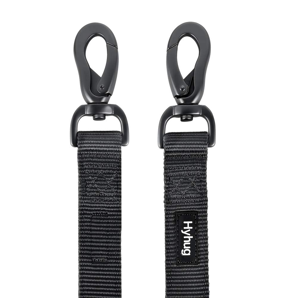 Short Dog Leash 18" (Black / 18 Inches)