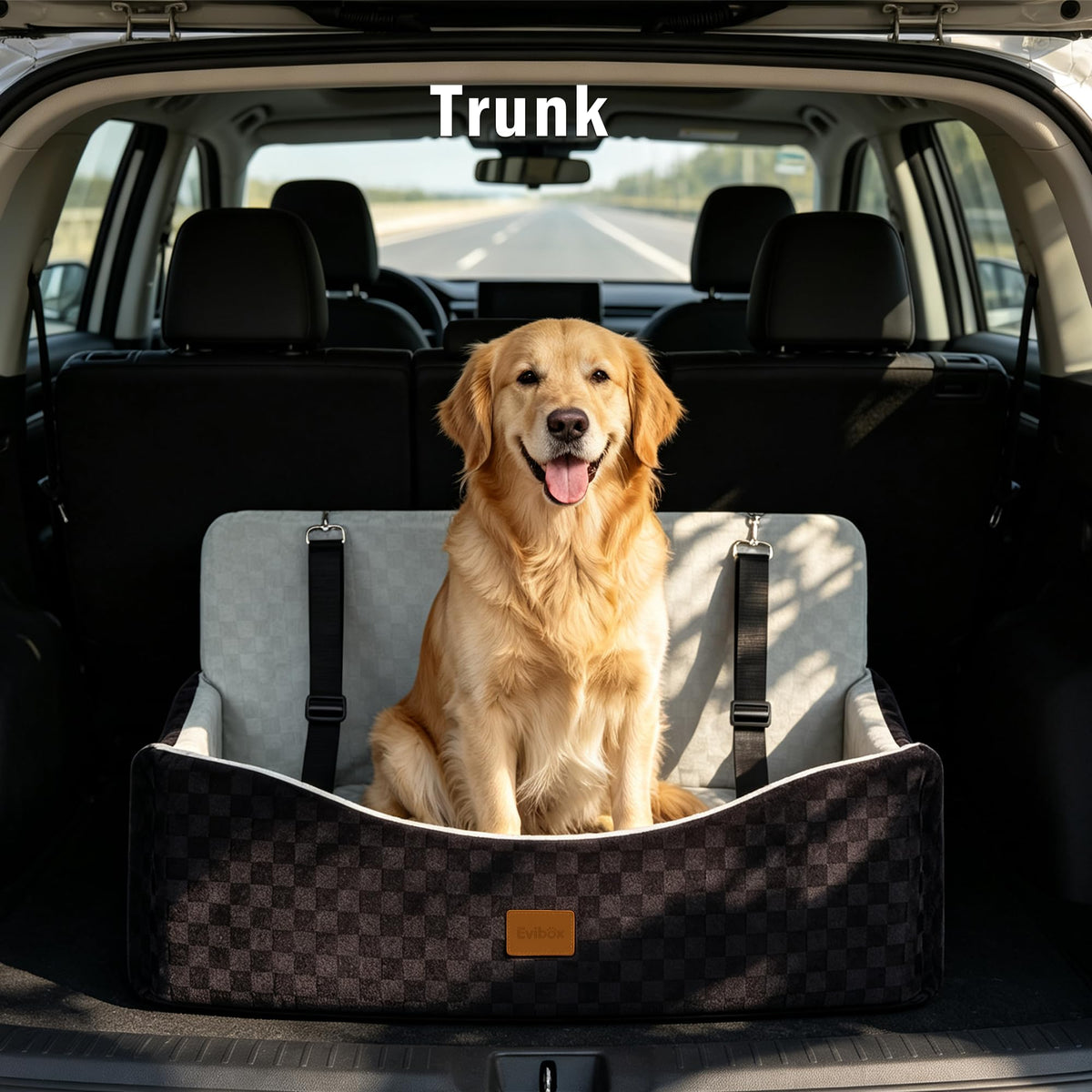 Dog Booster Seat (Grey / Large)