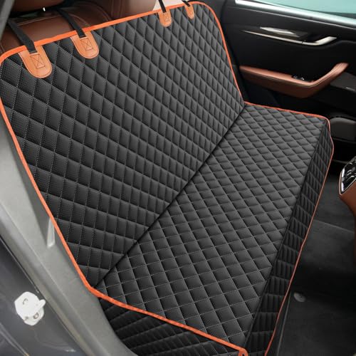 Dog Car Seat Cover (Black / 53"W x 47"L)