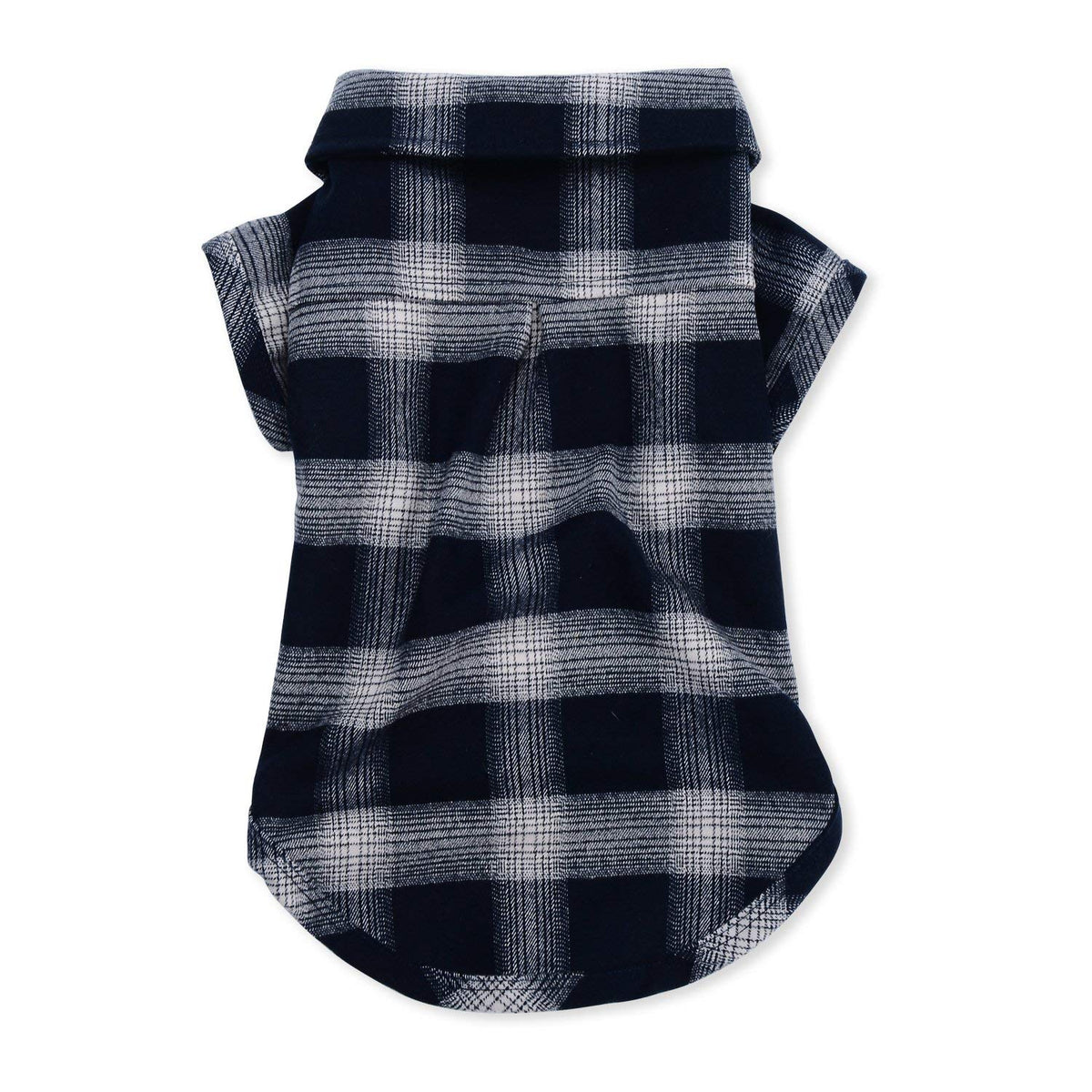Dog Shirt Pet Plaid Clothes Shirt T (XL-(15~24lb)-Chest~20.8" / Blue)