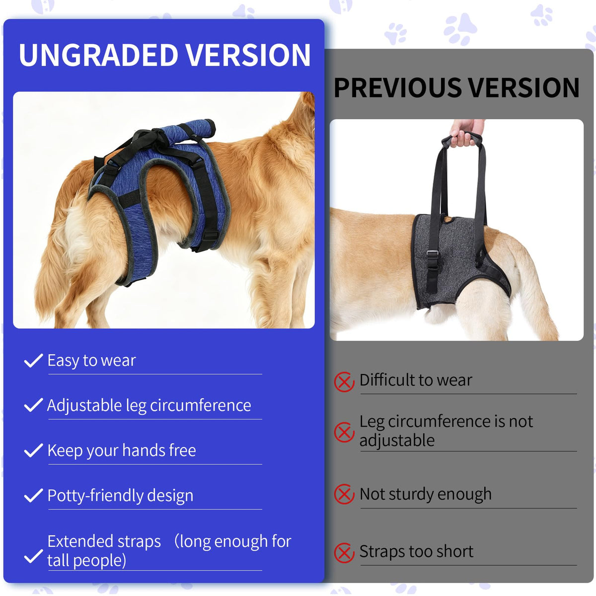 Dog Sling for Large Dogs (XL)