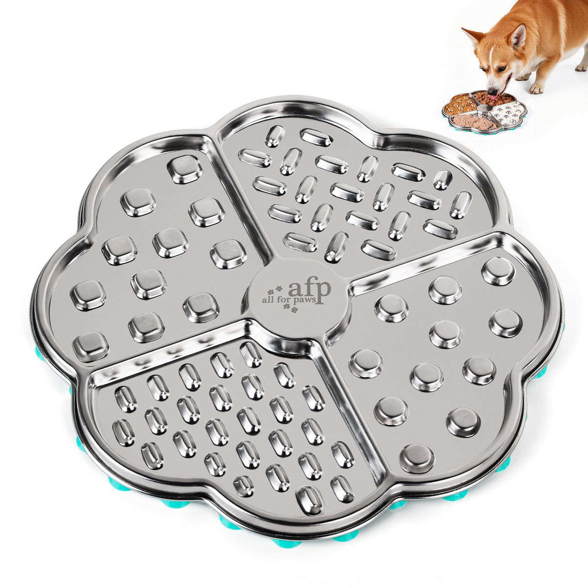 AFP Stainless Steel Lick Mat for Dogs & Cats