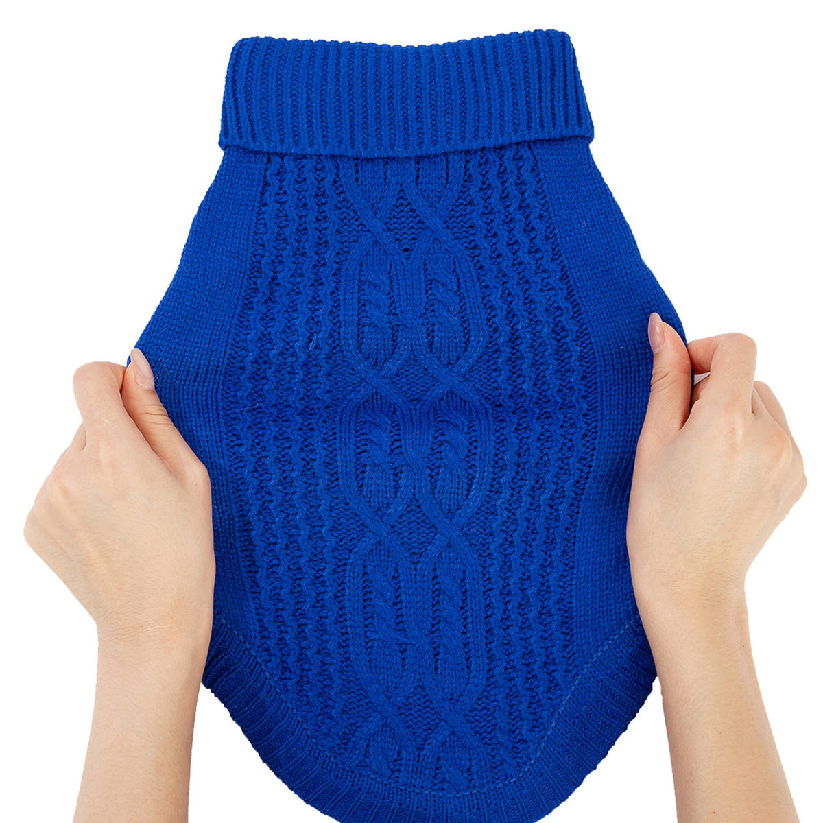 Cat Sweater Stretchy (Dark Blue / Small)