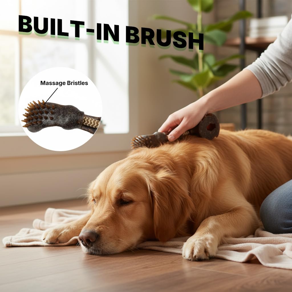 Dog Chew Toy Treat Dispensing Dog Toys (Driftwood Tug)
