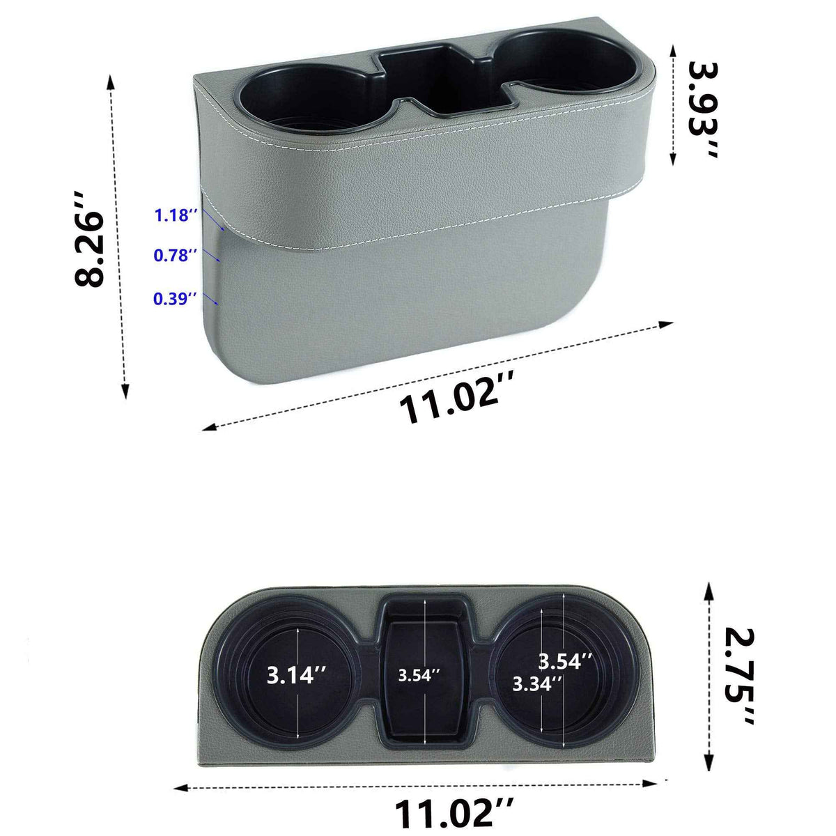 Car Cup Holder (Gray)