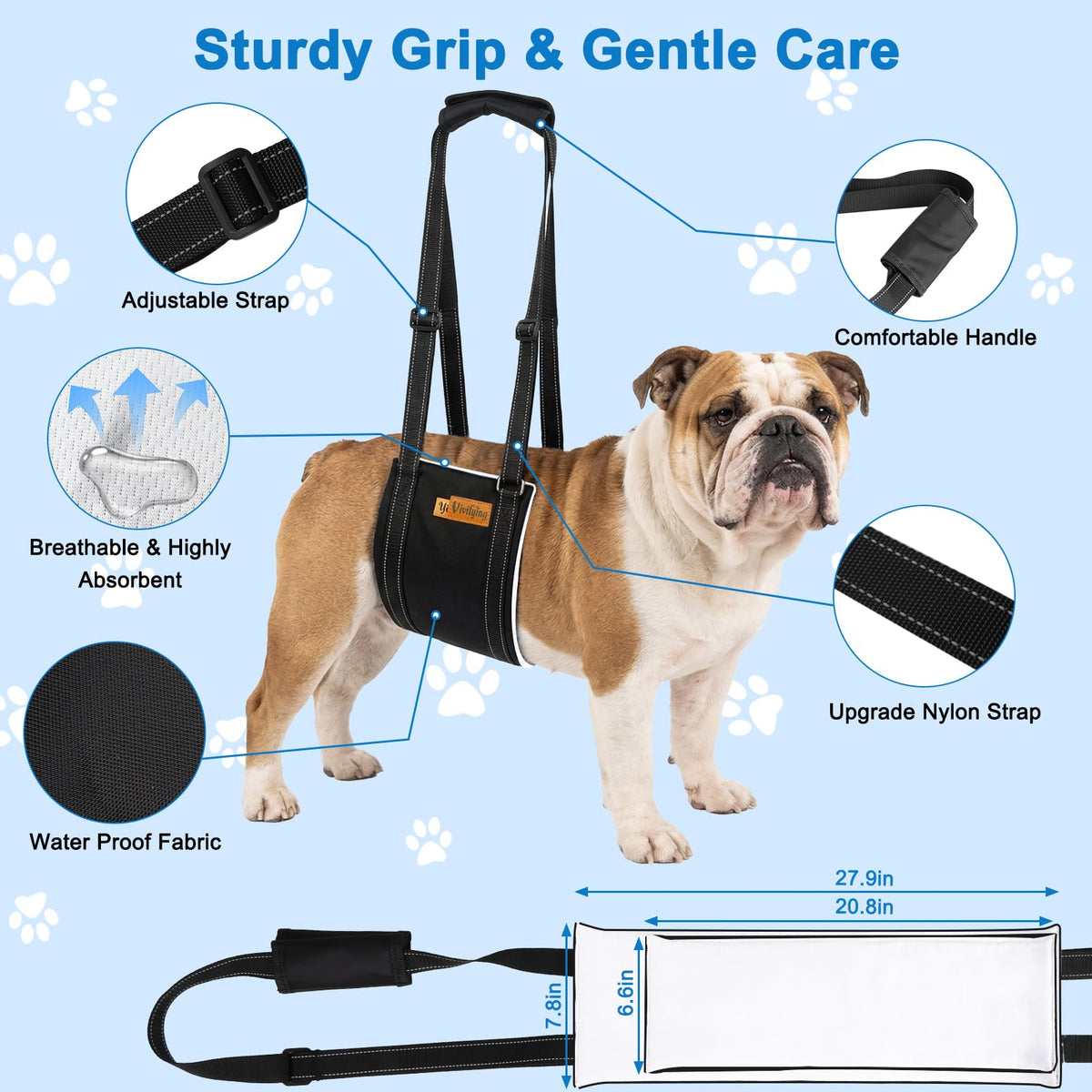 Dog Lift Harness (M)