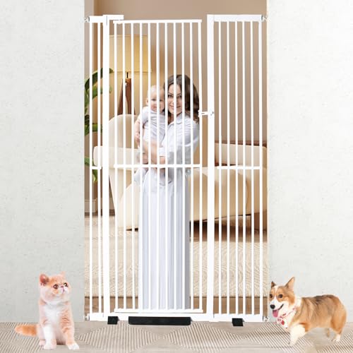 71" Extra Tall Cat Gate (White / 71''tall*48 ''wide)