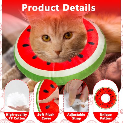 Cat Cone Collar Soft (Watermelon / Medium)