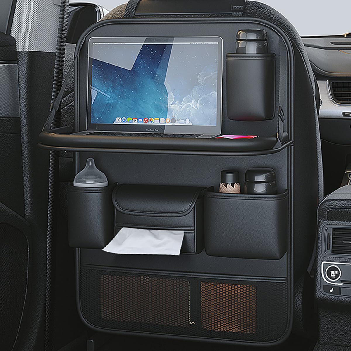 Popular Items Rear Seat Organizer (Black3)