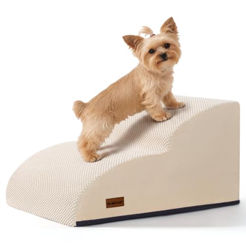 Dog Stairs for Small Dogs (Beige)