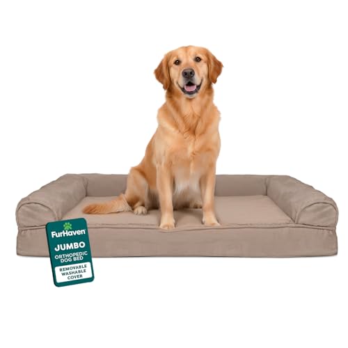 Orthopedic Dog Bed for Large Dogs w (Jumbo / Woodsmoke)