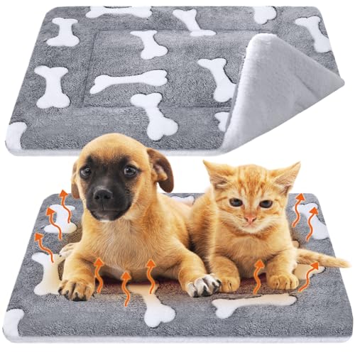 2 Pack Self Warming Cat Mat (Grey / 22'' X 18'')