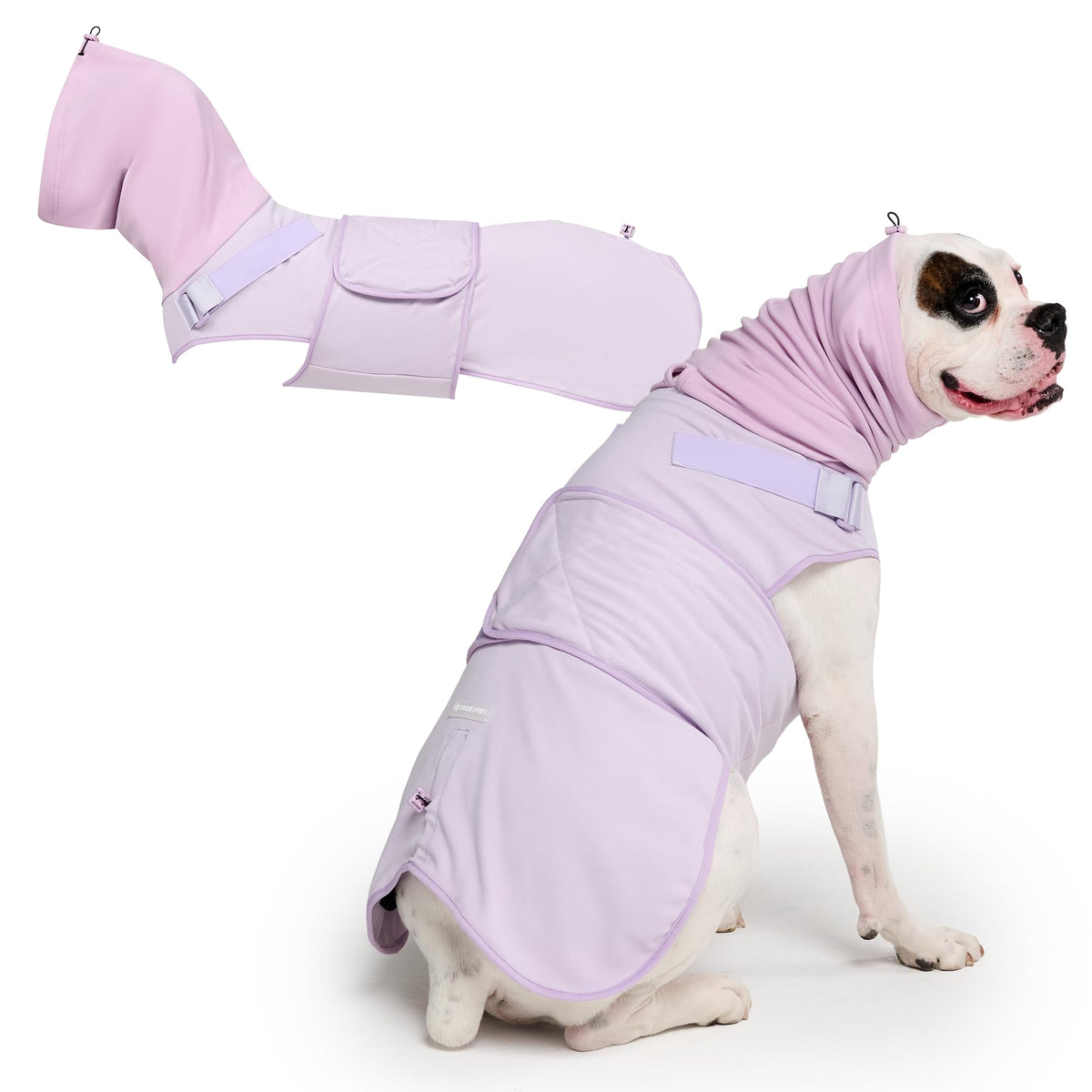 Anxiety Relief Vest for Dogs (02 Purple / XX-Large)