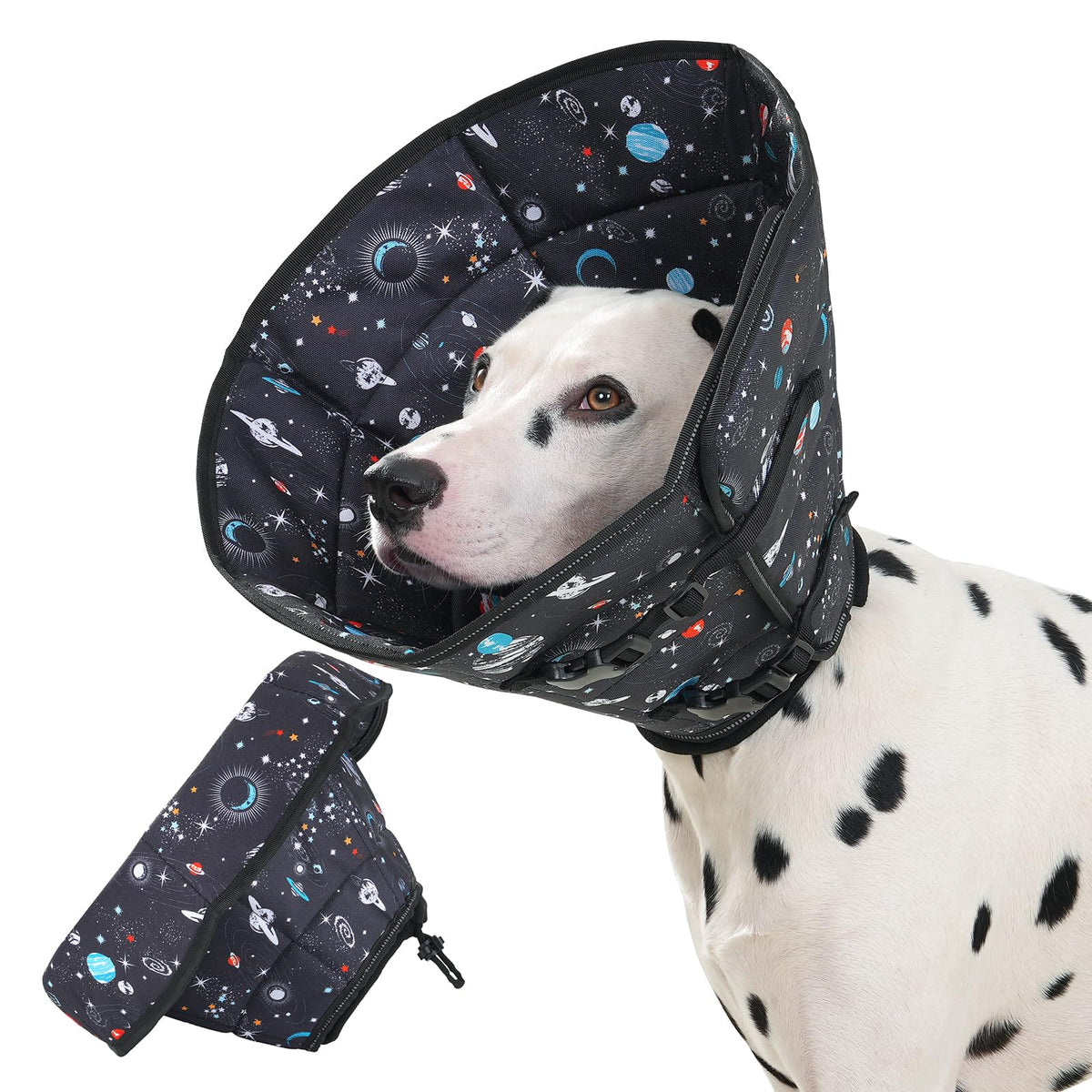 Soft Dog Cone Drawstring (Star / M)