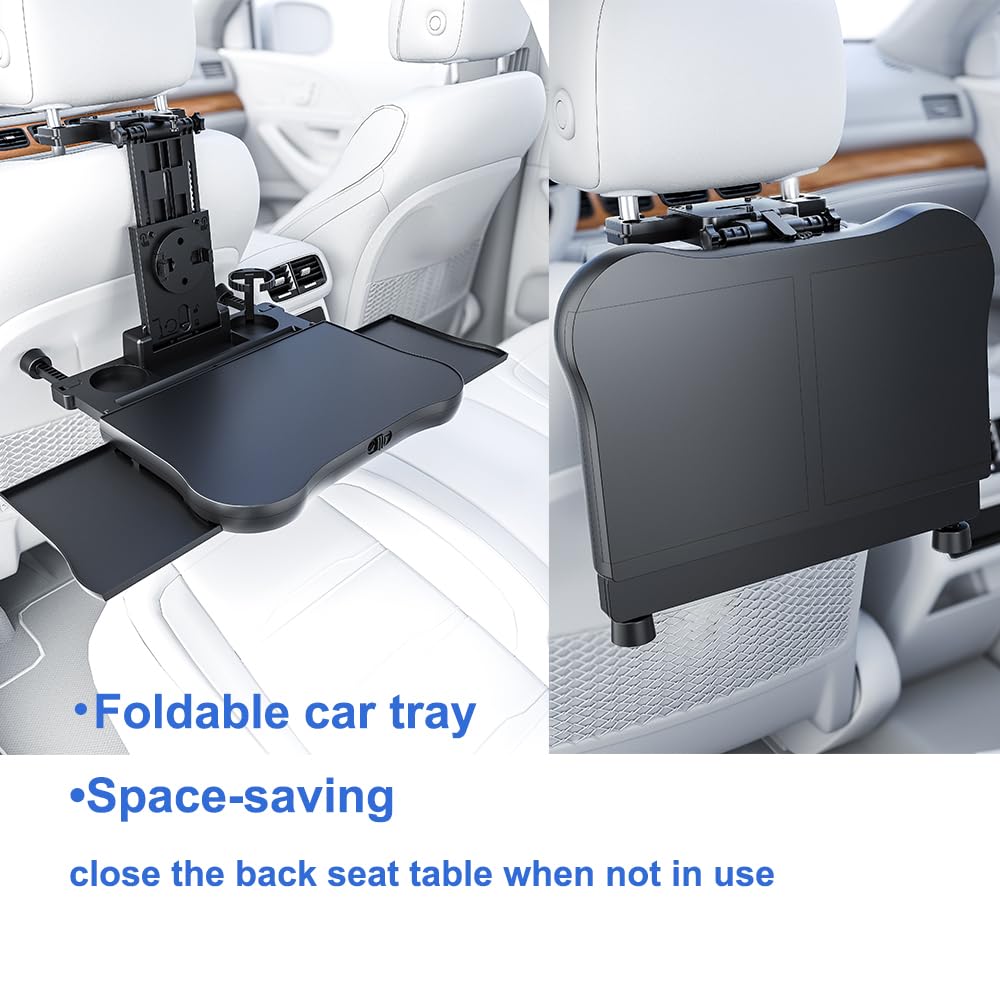 Car Back Seat Tray with Extendable Table (back seat)