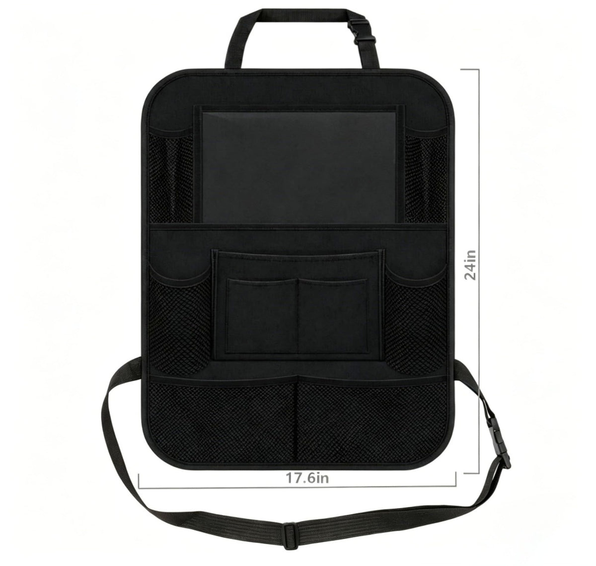 Car Seat Organizer Backseat Kick Mats Oxford Back Seat Protector