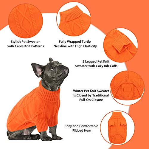 XXL Dog Sweater (XX-Large / Orange)