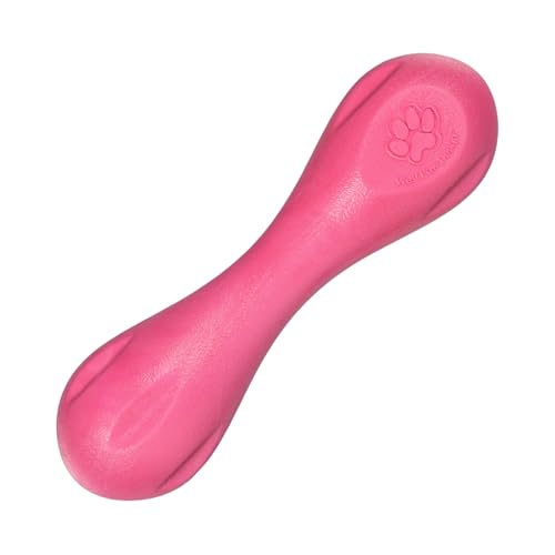 Zogoflex Hurley Dog Bone Chew Toy (X-Small / Geranium)