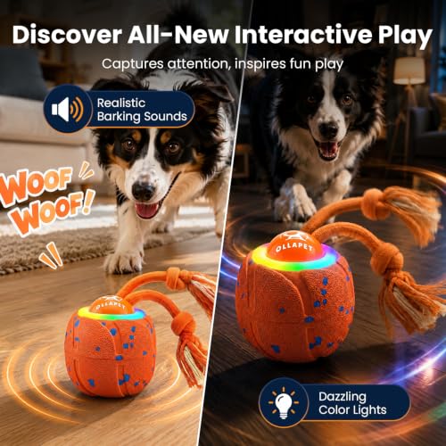 Smart Interactive Dog Toys (Orange)