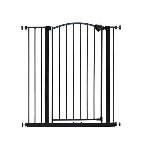 Safety 36" Extra Tall Arch Baby Gate (Bronze - 30-35"w X 36"h)