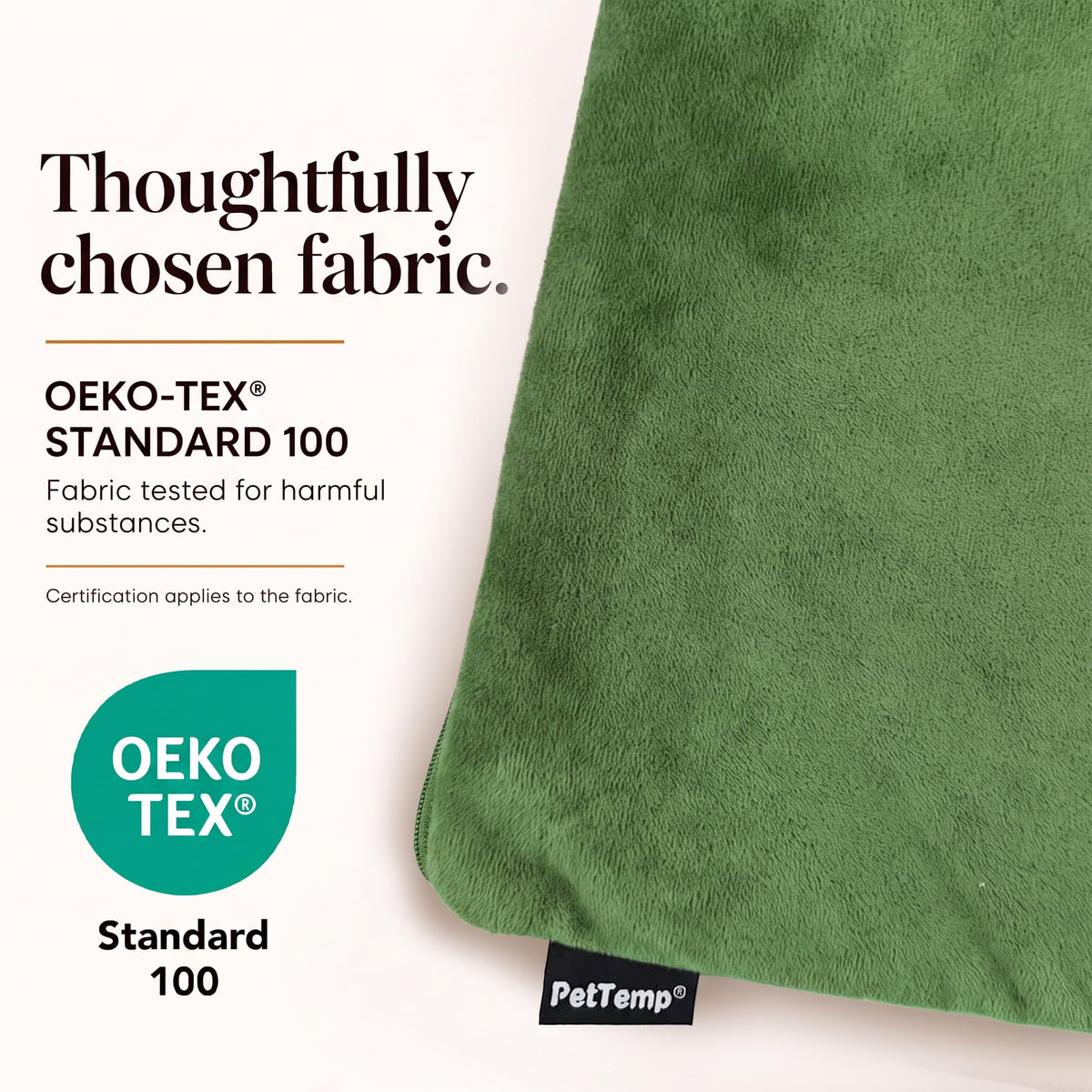 Cat Heating Pad (Grass Green / Small: 16" x 13" x 1.6")