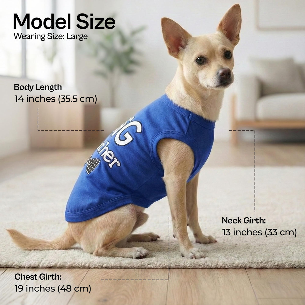 Dog Shirt 100% Cotton Shirts for Large Dogs (2X-Large (25-40lbs))