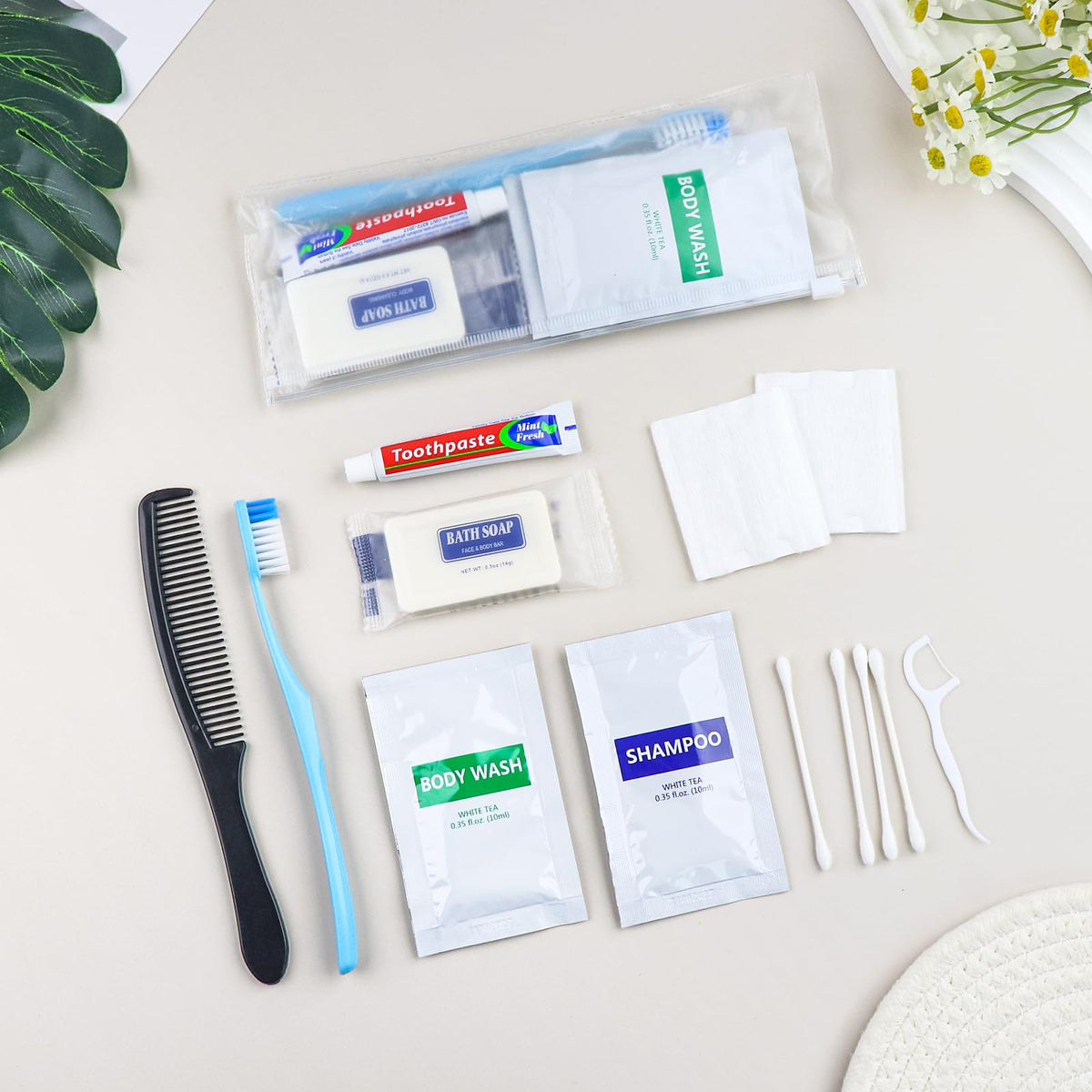 Pack of 25 Basic Toiletry Kits (Pack of 25)