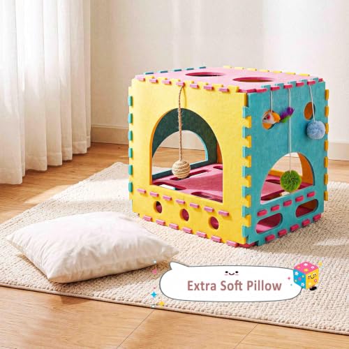 41 Pcs Interactive Cat Toys with Cat Puzzle Box (Modern (with puzzle box))