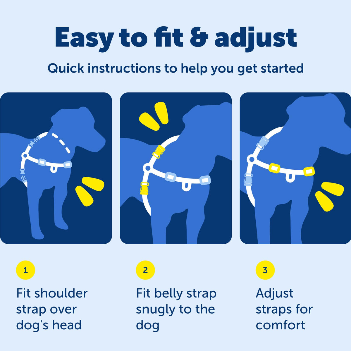 Easy Walk Harness (Petite / Black)