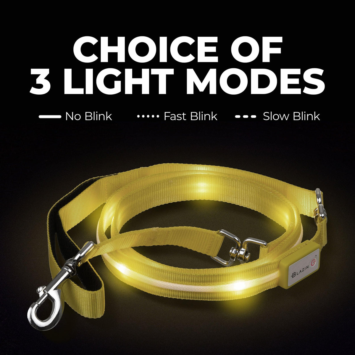 Light Up Dog Leash LED Dog Leash