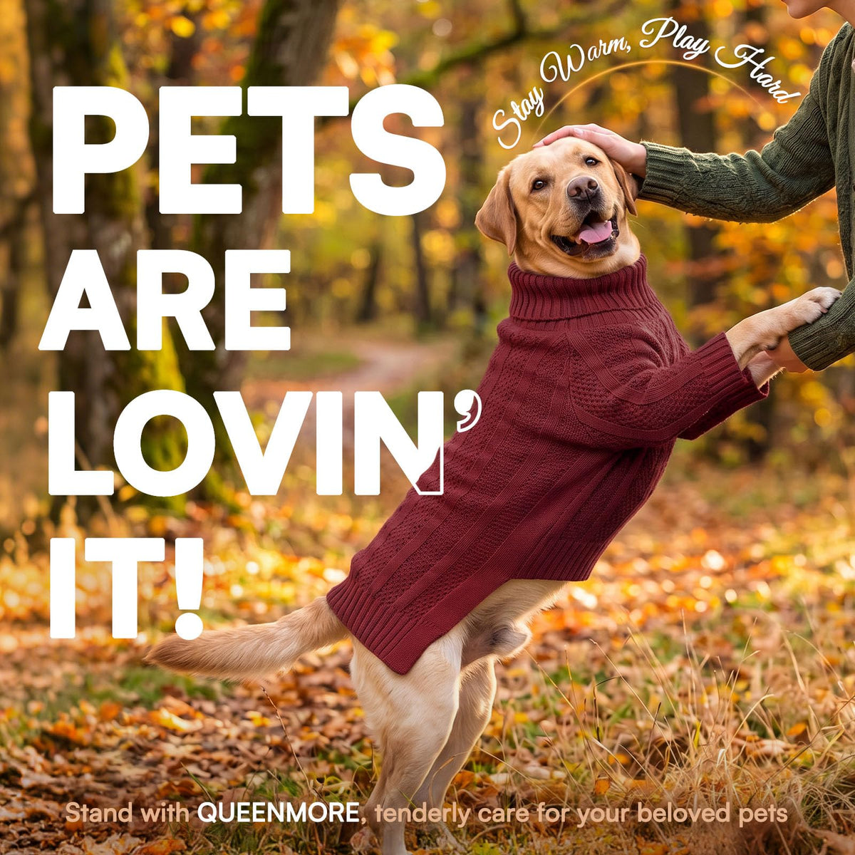 XXL Dog Sweater (XX-Large / Wine-Red)