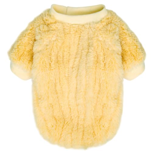 Small Dog Sweater for Dog Girl 3 Pack Lavender Pink Yellow Medium (Lavender,Pink,Yellow / Medium)